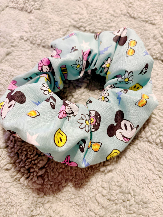 Retro Mickey & Minnie Disney | Scrunchie