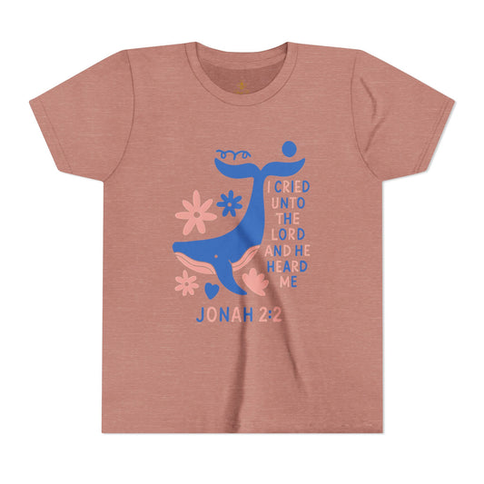 Faith & Fun Whale Scripture | Kids Tee