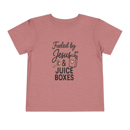 Fueled by Jesus & Juice Boxes | Toddler Tee