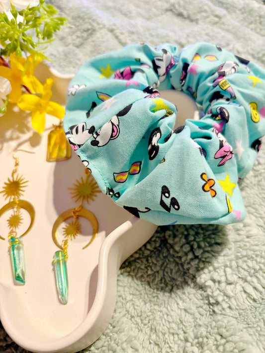 Retro Mickey & Minnie Disney | Scrunchie