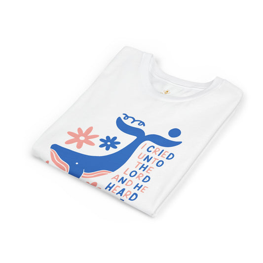 Faith & Fun Whale Scripture | Kids Tee