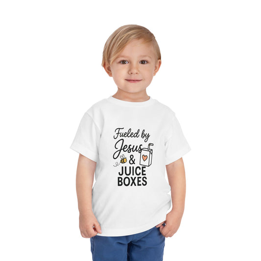 Fueled by Jesus & Juice Boxes | Toddler Tee
