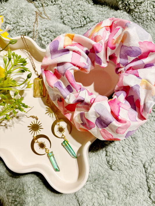 Watercolor Love | Scrunchie